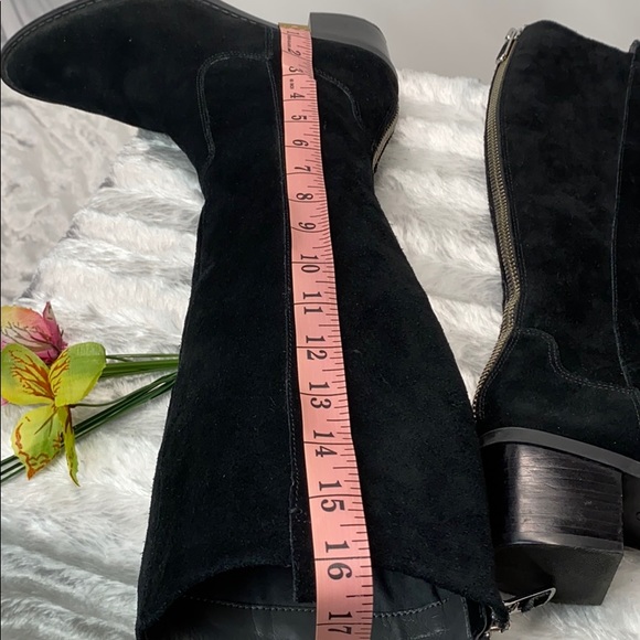 Calvin Klein  suede knee high boots size 6M - Picture 9 of 9